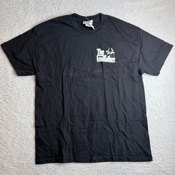 Niebaum-Coppola Other - Vintage 1999 The Godfather Niebaum-Coppola Movie T-Shirt Mens XL Black Y2K Film